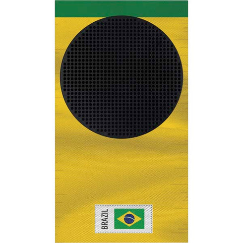 Brazil Soccer Flag Xbox Series S Skins